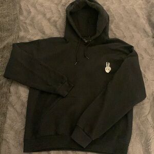 Bowery peace sign hoodie M